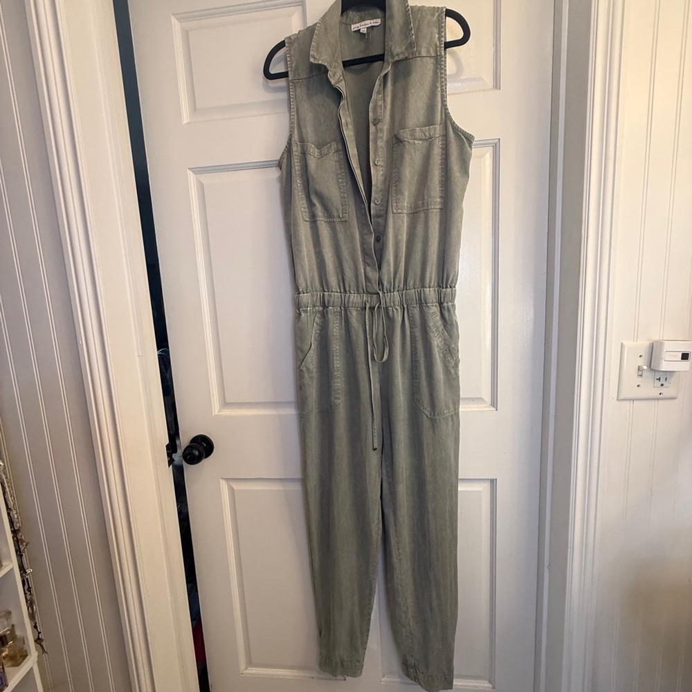 Women's Young Fabulous & Broke Jumpsuit Size M Gray